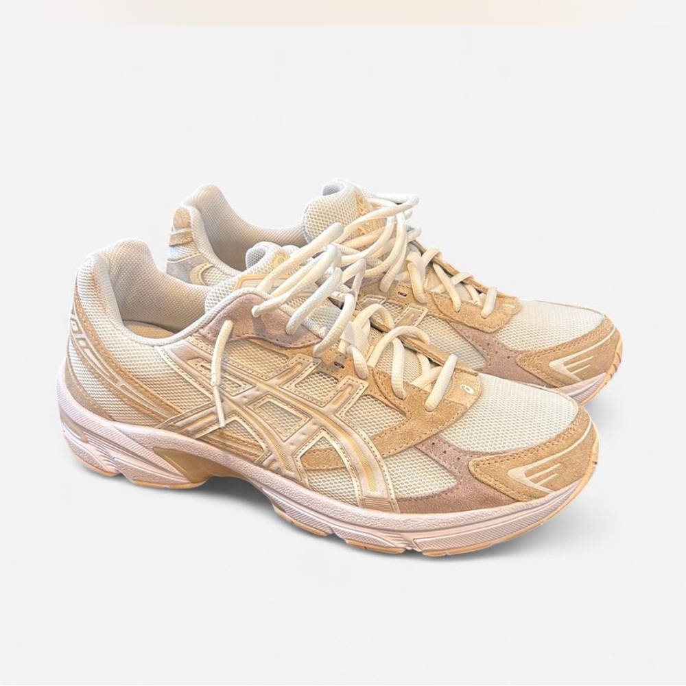 ASICS Men’s Gel- 1130 Cream/ Cream Athletic Shoes